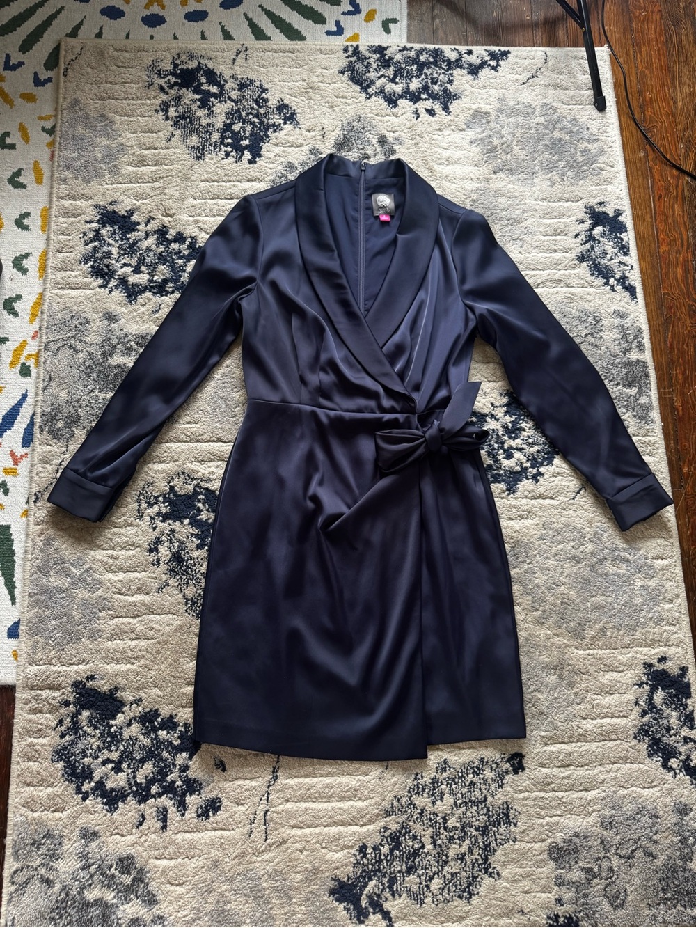 Vince Navy Dress with Pink Size Tag